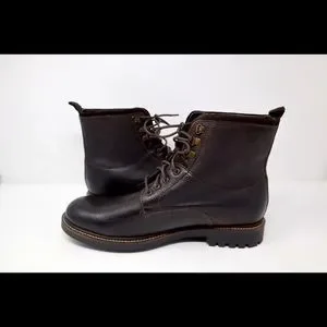 london base | Shoes | London Base Wool Lined Leather Boot 